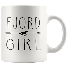 Load image into Gallery viewer, RobustCreative-Fjord Horse Girl Gifts Horses Lover Riding Racing - 11oz White Mug Racing Lover Gift Idea
