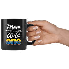Load image into Gallery viewer, RobustCreative-Colombian Mom of the Wild One Birthday Colombia Flag Black 11oz Mug Gift Idea
