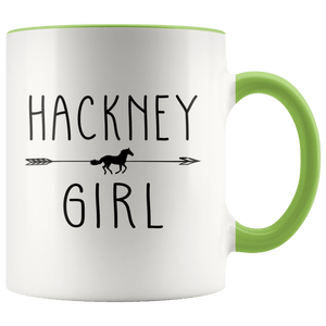 RobustCreative-Hackney Horse Girl Gifts Horses Lover Riding Racing - 11oz Accent Mug Riding Lover Gift Idea