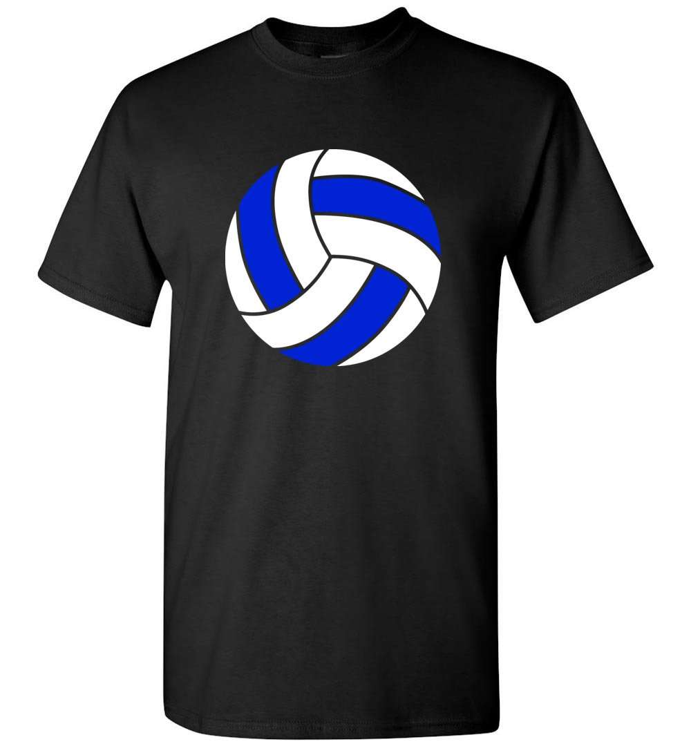 RobustCreative-Volleyball Finland Flag T-shirt gift for Player Words Terms Vocabulary Black