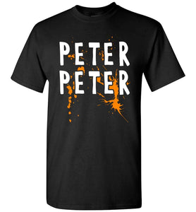 RobustCreative-Peter Peter Splash T-shirt Halloween Costume Couples Party Black