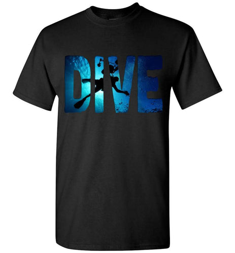 RobustCreative-Scuba Diving Underwater Freedive Black T-shirt