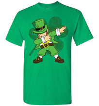 Load image into Gallery viewer, RobustCreative-Dabbing St Patricks Day - Dabechaun Funny Leprechaun T-Shirt

