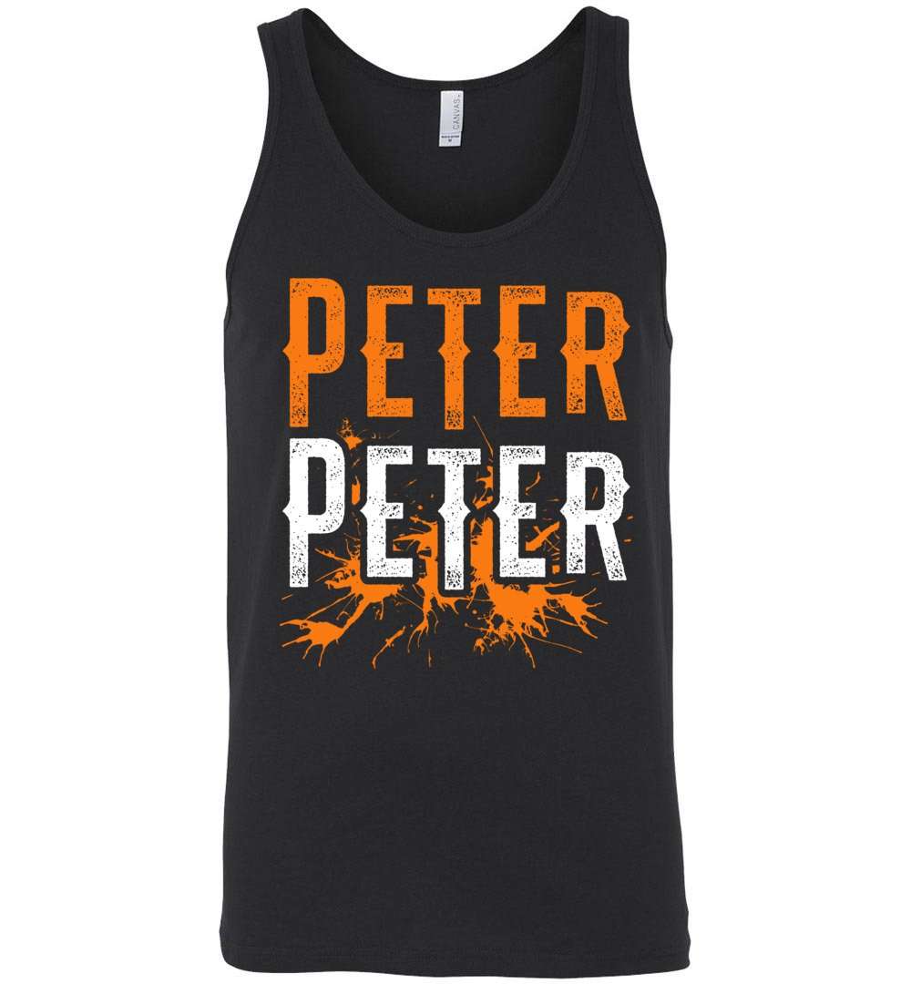RobustCreative-Peter Peter Pumpkin Eater Halloween Costume Couples Tank Top Matching Last Minute Outfit Black