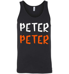 RobustCreative-Halloween Peter Peter Pumpkin Eater Couples Costume Tank Top Matching Last Minute Outfit Black