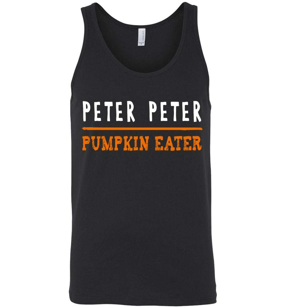 RobustCreative-Peter Peter Pumpkin Eater Tank Top Halloween Costume Couples Party Black