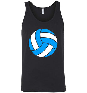 RobustCreative-Volleyball Argentina Flag Tank Top gift for Player Words Terms Vocabulary Black