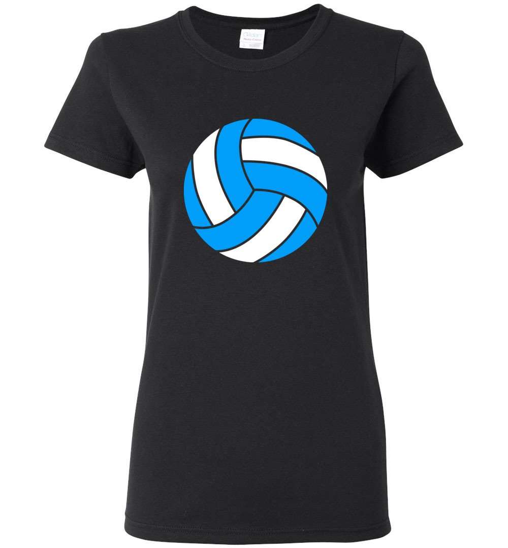RobustCreative-Volleyball Argentina Flag Womens T-shirt gift for Player Words Terms Vocabulary Black