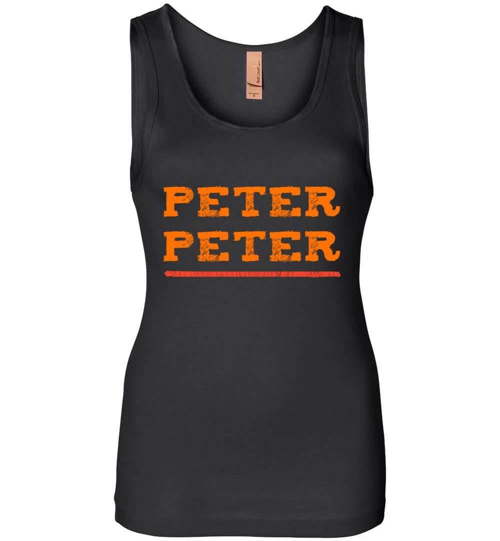 RobustCreative-Peter Peter Halloween Womens Tank Top Halloween Costume Couples Party Black