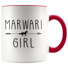 Load image into Gallery viewer, RobustCreative-Marwari Horse Girl Gifts Horses Lover Riding Racing - 11oz Accent Mug Racing Lover Gift Idea
