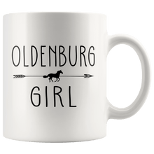 Load image into Gallery viewer, RobustCreative-Oldenburg Horse Girl Gifts Horses Lover Riding Racing - 11oz White Mug Riding Lover Gift Idea
