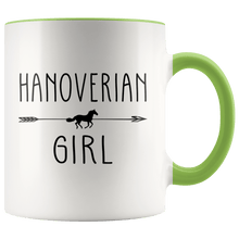 Load image into Gallery viewer, RobustCreative-Hanoverian Horse Girl Gifts Horses Lover Riding Racing - 11oz Accent Mug Riding Lover Gift Idea
