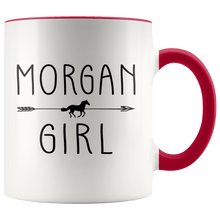 Load image into Gallery viewer, RobustCreative-Morgan Horse Girl Gifts Horses Lover Riding Racing - 11oz Accent Mug Racing Lover Gift Idea
