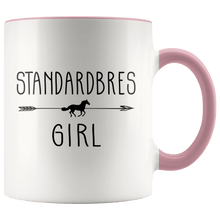 Load image into Gallery viewer, RobustCreative-Standardbres Horse Girl Gifts Horses Lover Riding Racing - 11oz Accent Mug Riding Lover Gift Idea
