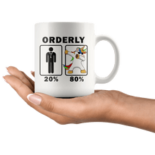 Load image into Gallery viewer, RobustCreative-Orderly Dabbing Unicorn 80 20 Principle Graduation Gift Mens - 11oz White Mug Medical Personnel Gift Idea
