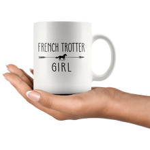 Load image into Gallery viewer, RobustCreative-French Trotter Horse Girl Gifts Horses Lover Riding Racing - 11oz White Mug Riding Lover Gift Idea
