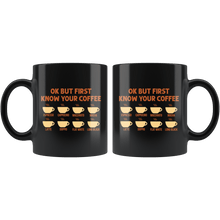 Load image into Gallery viewer, RobustCreative-Ok But First Coffee T- Know Your Coworker Quotes Black 11oz Mug Gift Idea

