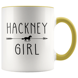 RobustCreative-Hackney Horse Girl Gifts Horses Lover Riding Racing - 11oz Accent Mug Riding Lover Gift Idea