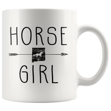 Load image into Gallery viewer, RobustCreative-New Mexico Horse Girl Mexican Shape Country for women - 11oz White Mug Racing Lover Gift Idea
