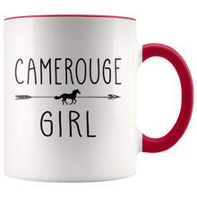 Load image into Gallery viewer, RobustCreative-Camerouge Horse Girl Gifts Horses Lover Riding Racing - 11oz Accent Mug Racing Lover Gift Idea
