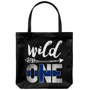 RobustCreative-Finland Wild One Birthday Outfit 1 Finn Flag Tote Bag Gift Idea