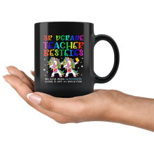 Load image into Gallery viewer, RobustCreative-3rd Third Grade Teacher Besties Teacher&#39;s Day Best Friend Black 11oz Mug Gift Idea
