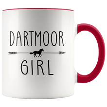 Load image into Gallery viewer, RobustCreative-Dartmoor Horse Girl Gifts Horses Lover Riding Racing - 11oz Accent Mug Racing Lover Gift Idea
