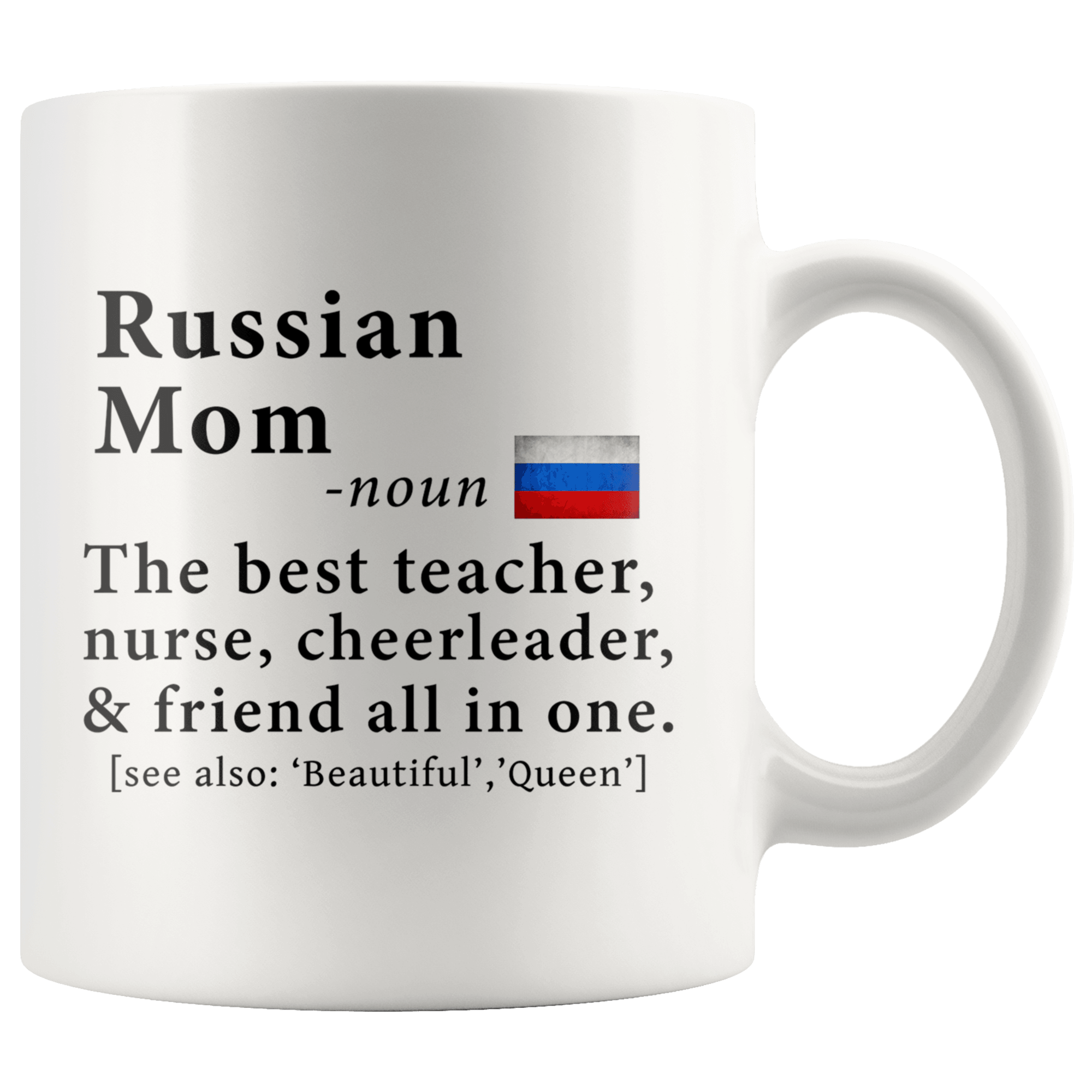 Russian Mom Definition Russia Flag Mothers