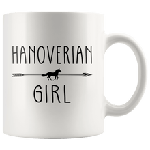 Load image into Gallery viewer, RobustCreative-Hanoverian Horse Girl Gifts Horses Lover Riding Racing - 11oz White Mug Racing Lover Gift Idea
