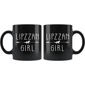 RobustCreative-Lipzzan Horse Girl Gifts Horses Lover Riding Racing - 11oz Black Mug Riding Lover Gift Idea