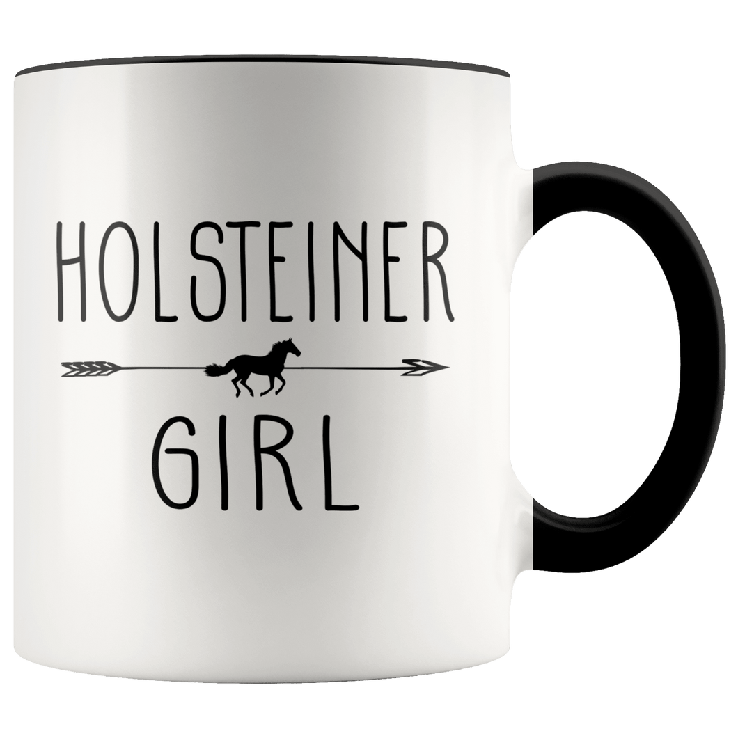 RobustCreative-Holsteiner Horse Girl Gifts Horses Lover Riding Racing - 11oz Accent Mug Riding Lover Gift Idea