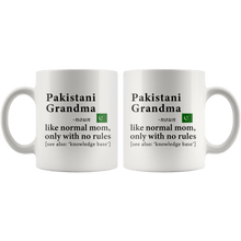 Load image into Gallery viewer, RobustCreative-Pakistani Grandma Definition Pakistan Flag Grandmother - 11oz White Mug family reunion gifts Gift Idea
