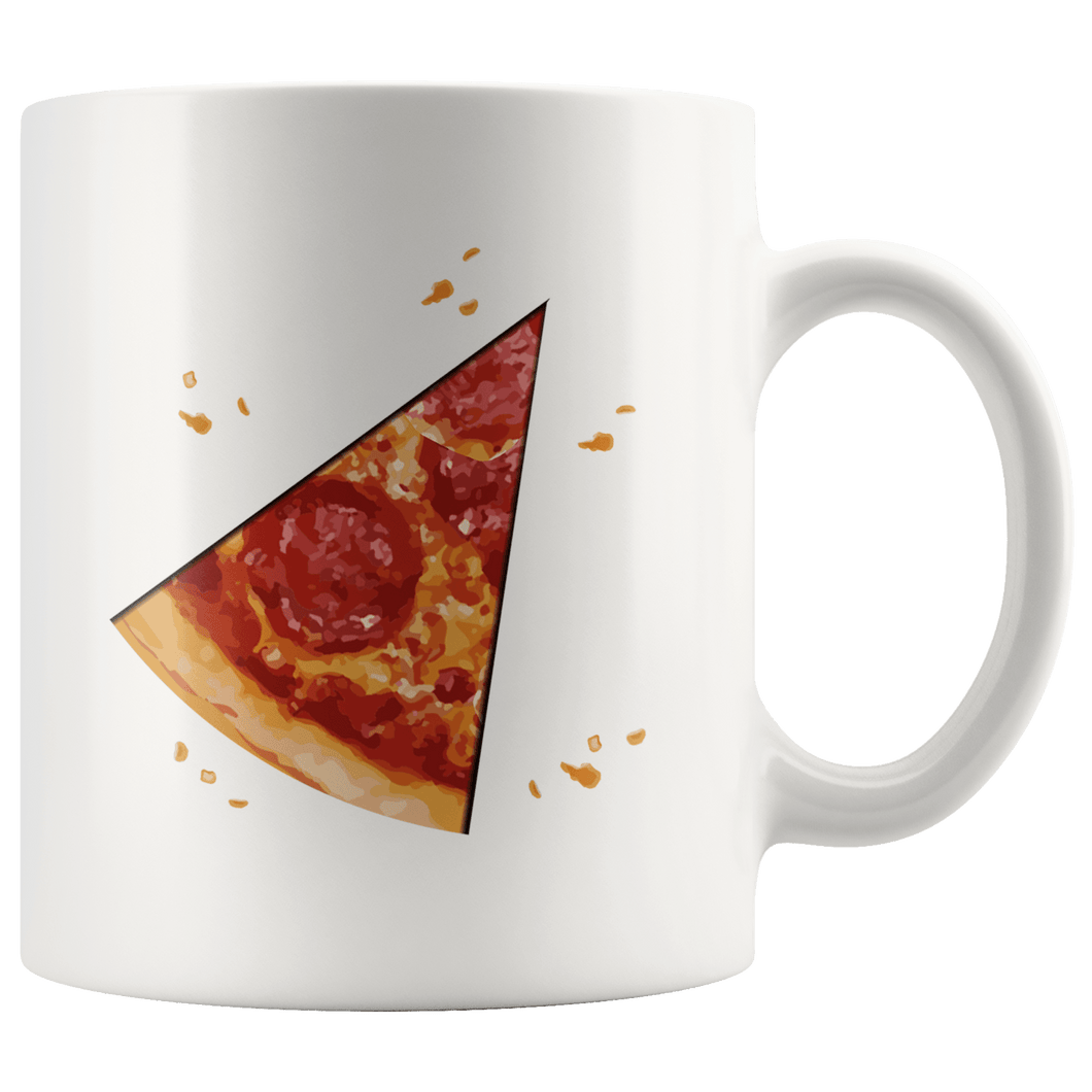 RobustCreative-Matching Pizza Slice s For Dad And Son Kids Toddler Boy White 11oz Mug Gift Idea
