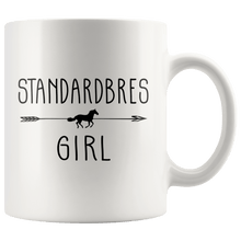 Load image into Gallery viewer, RobustCreative-Standardbres Horse Girl Gifts Horses Lover Riding Racing - 11oz White Mug Riding Lover Gift Idea
