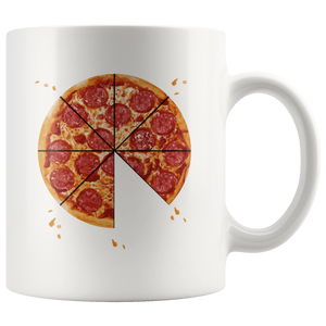 RobustCreative-Matching Pizza Slice s For Daddy And Son Fathers Day White 11oz Mug Gift Idea