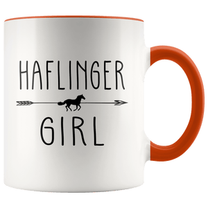 RobustCreative-Haflinger Horse Girl Gifts Horses Lover Riding Racing - 11oz Accent Mug Racing Lover Gift Idea