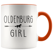 Load image into Gallery viewer, RobustCreative-Oldenburg Horse Girl Gifts Horses Lover Riding Racing - 11oz Accent Mug Riding Lover Gift Idea
