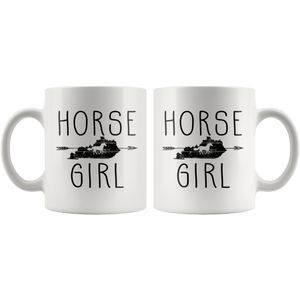 RobustCreative-Kentucky Horse Girl Gifts Kentuckian Shape Country for women - 11oz White Mug Riding Lover Gift Idea