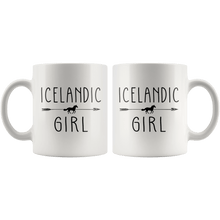 Load image into Gallery viewer, RobustCreative-Icelandic Horse Girl Gifts Horses Lover Riding Racing - 11oz White Mug Racing Lover Gift Idea
