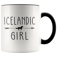 Load image into Gallery viewer, RobustCreative-Icelandic Horse Girl Gifts Horses Lover Riding Racing - 11oz Accent Mug Riding Lover Gift Idea
