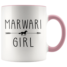 Load image into Gallery viewer, RobustCreative-Marwari Horse Girl Gifts Horses Lover Riding Racing - 11oz Accent Mug Racing Lover Gift Idea
