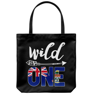 RobustCreative-Cayman Islands Wild One Birthday Outfit 1 Caymanian Flag Tote Bag Gift Idea