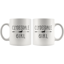 Load image into Gallery viewer, RobustCreative-Clydesdale Horse Girl Gifts Horses Lover Riding Racing - 11oz White Mug Racing Lover Gift Idea
