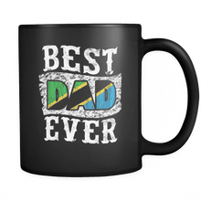 Load image into Gallery viewer, RobustCreative-Best Dad Ever Tanzania Flag - Fathers Day Gifts - Promoted to Daddy Gift From Kids - 11oz Black Funny Coffee Mug Women Men Friends Gift ~ Both Sides Printed
