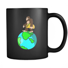 Load image into Gallery viewer, RobustCreative-Bigfoot Earth Day Tacos - Cinco De Mayo Mexican Fiesta - No Siesta Mexico Party - 11oz Black Funny Coffee Mug Women Men Friends Gift ~ Both Sides Printed
