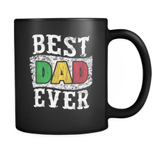 Load image into Gallery viewer, RobustCreative-Best Dad Ever Mali Flag - Fathers Day Gifts - Promoted to Daddy Gift From Kids - 11oz Black Funny Coffee Mug Women Men Friends Gift ~ Both Sides Printed
