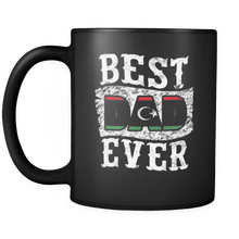 Load image into Gallery viewer, RobustCreative-Best Dad Ever Libya Flag - Fathers Day Gifts - Promoted to Daddy Gift From Kids - 11oz Black Funny Coffee Mug Women Men Friends Gift ~ Both Sides Printed
