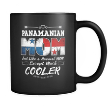 Load image into Gallery viewer, RobustCreative-Best Mom Ever is from Panama - Panamanian Flag 11oz Funny Black Coffee Mug - Mothers Day Independence Day - Women Men Friends Gift - Both Sides Printed (Distressed)
