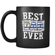 Load image into Gallery viewer, RobustCreative-Best Dad Ever Uruguay Flag - Fathers Day Gifts - Promoted to Daddy Gift From Kids - 11oz Black Funny Coffee Mug Women Men Friends Gift ~ Both Sides Printed
