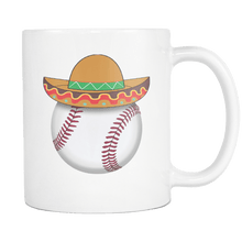Load image into Gallery viewer, RobustCreative-Funny Baseball Mexican Sports - Cinco De Mayo Mexican Fiesta - No Siesta Mexico Party - 11oz White Funny Coffee Mug Women Men Friends Gift ~ Both Sides Printed
